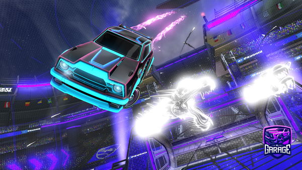 A Rocket League car design from Toxic23Footles