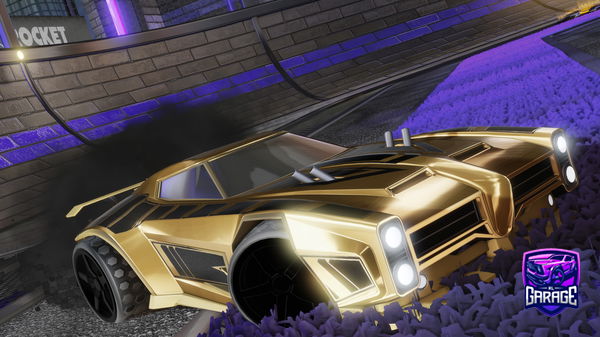 A Rocket League car design from yhm81