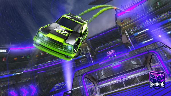 A Rocket League car design from Jedi-diah