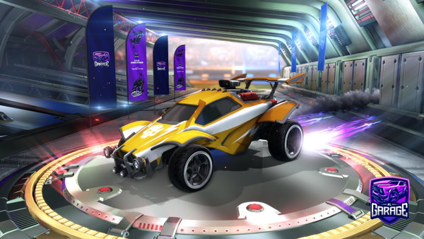 A Rocket League car design from MrBooost