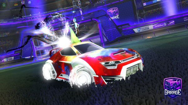 A Rocket League car design from poivediamo