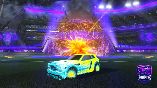 A Rocket League car design from BAGGIESBOY05