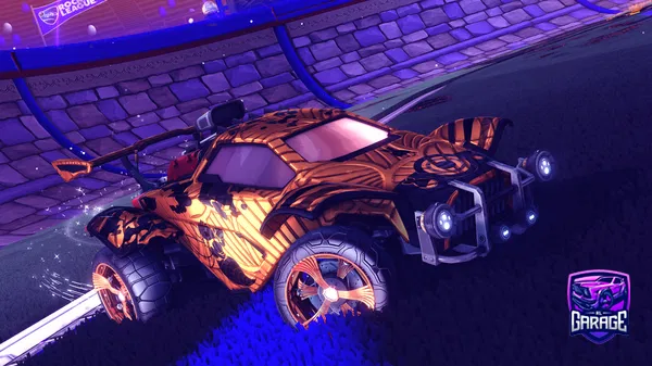 A Rocket League car design from ocloudedo