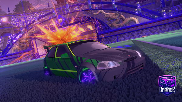 A Rocket League car design from HGDMKolbe