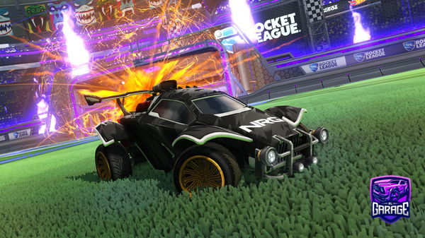 A Rocket League car design from Juzusaurus
