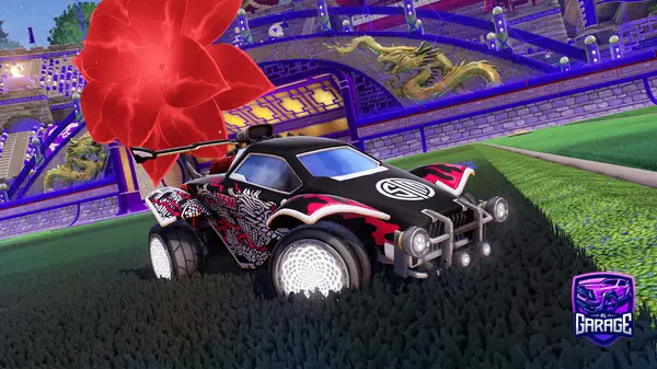 A Rocket League car design from zhgcv