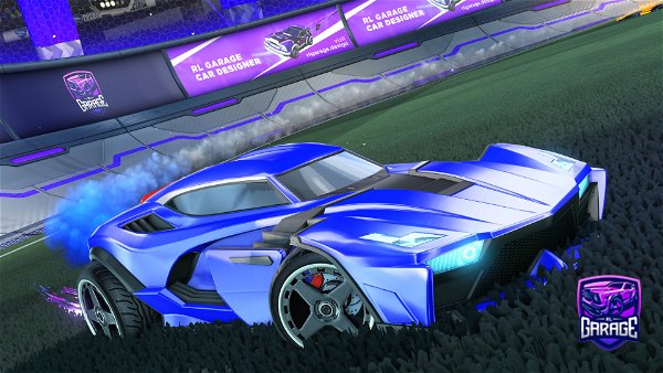A Rocket League car design from StinkyPete
