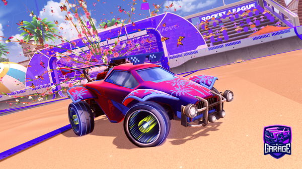 A Rocket League car design from xenrll