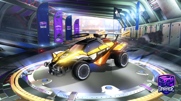 A Rocket League car design from ITFC_Chendall