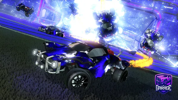 A Rocket League car design from Ryphlez