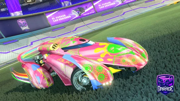 A Rocket League car design from ultimategamer08