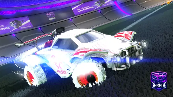 A Rocket League car design from Solo123