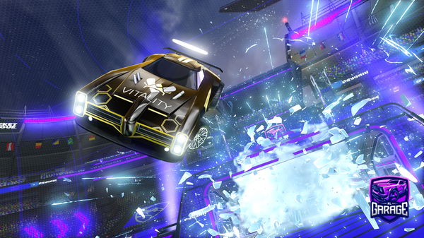 A Rocket League car design from spacesxila