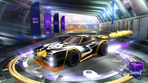 A Rocket League car design from Max33lol33000