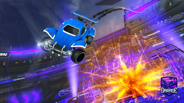 A Rocket League car design from knightyknightly