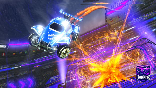 A Rocket League car design from hsjfjsjnsnd