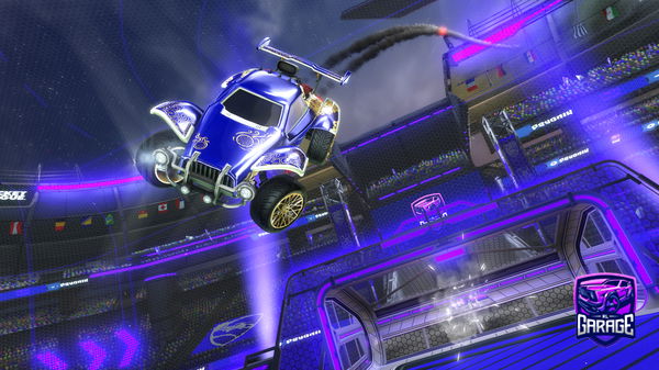 A Rocket League car design from Gabbosplesh