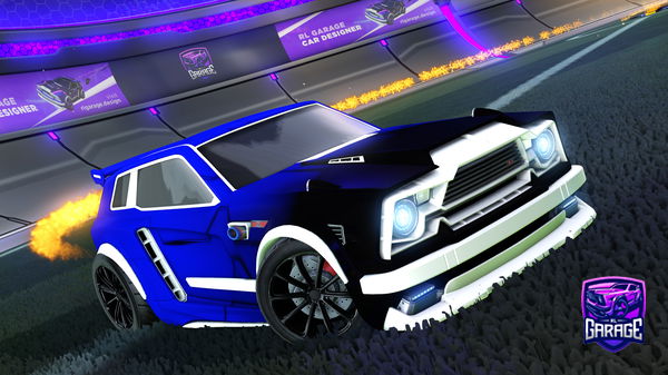 A Rocket League car design from RLisgoated12