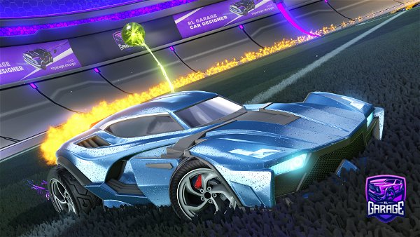 A Rocket League car design from Jplhproplay