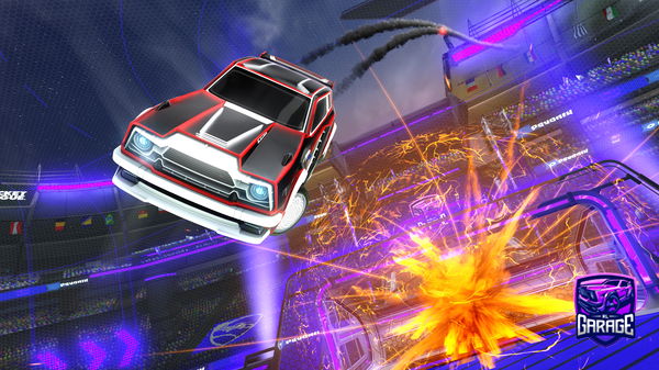 A Rocket League car design from aova