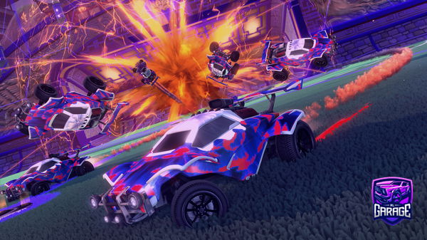 A Rocket League car design from HalalxJalal