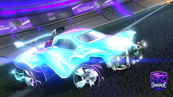 A Rocket League car design from zamu_20