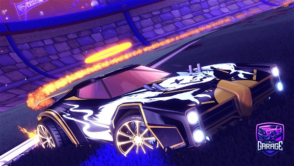 A Rocket League car design from Chicco_leo11