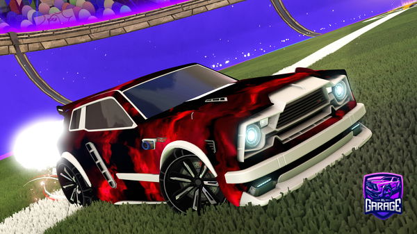 A Rocket League car design from foolhardyfiggz