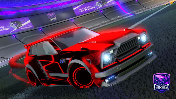 A Rocket League car design from JeffersonPine405