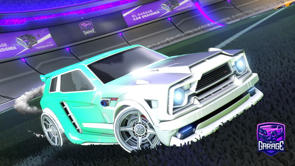 A Rocket League car design from RustyBullet833