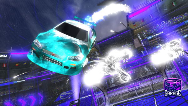 A Rocket League car design from Alitv