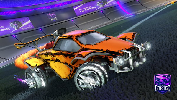 A Rocket League car design from ektittor01