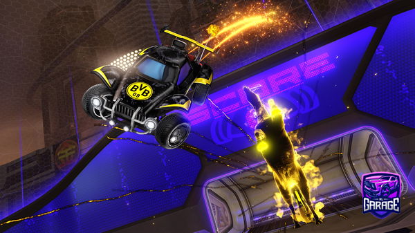 A Rocket League car design from FakeAlpha_07