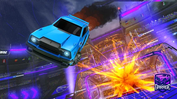 A Rocket League car design from aqpw