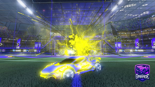 A Rocket League car design from hockham2011