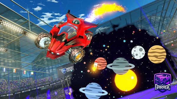 A Rocket League car design from Jack80899