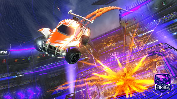 A Rocket League car design from Auceey