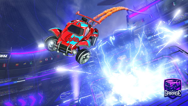 A Rocket League car design from zeroxzz11