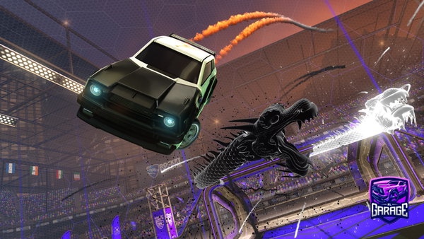 A Rocket League car design from Mrtrader65
