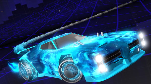 A Rocket League car design from pulse_gxdzxlla