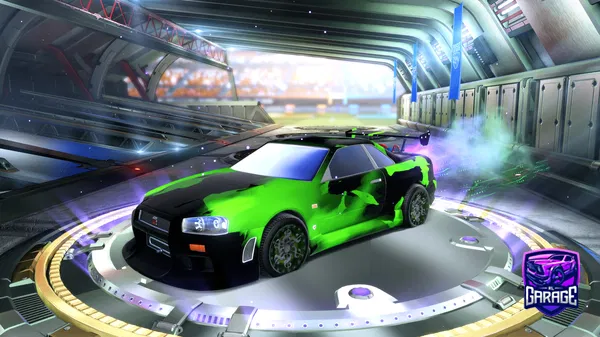 A Rocket League car design from mygloriouskingjames