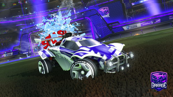 A Rocket League car design from GamerRex