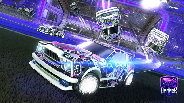 A Rocket League car design from TekadaShingen