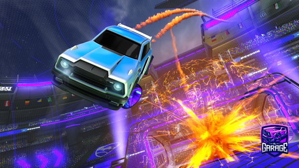 A Rocket League car design from PIABtwss25