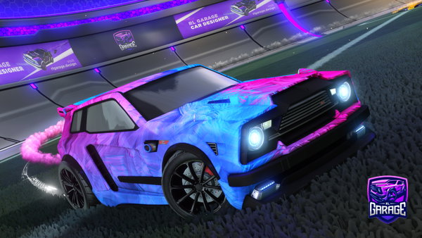A Rocket League car design from Nn_Buli12