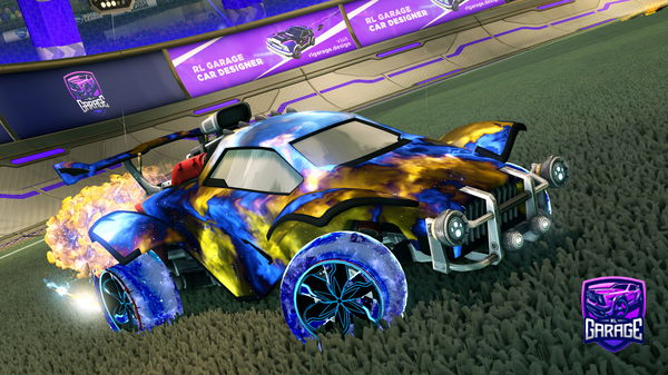 A Rocket League car design from Kloni200