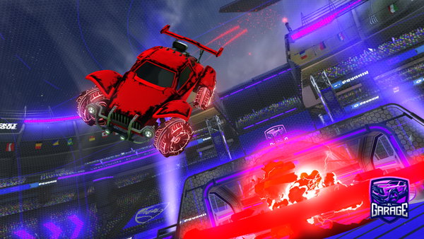 A Rocket League car design from Superslayer820