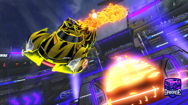 A Rocket League car design from Isiaha