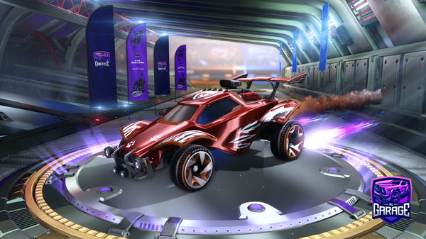 A Rocket League car design from ChatDisabled-RL