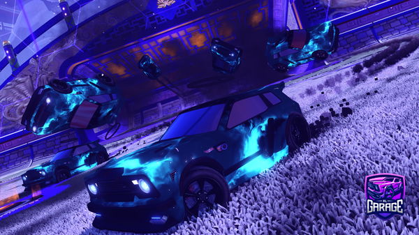 A Rocket League car design from MGR64